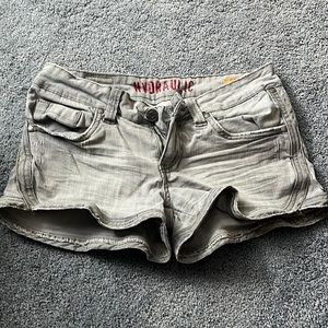 selling these shorts from hydraulic!